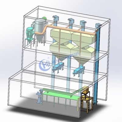 Máy đóng gói hạt tự động công suất cao 380V cho vật liệu rắn