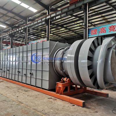 1.5m * 15m Ống nướng carbon hóa vỏ dừa với sản lượng hàng ngày 10-12T / D