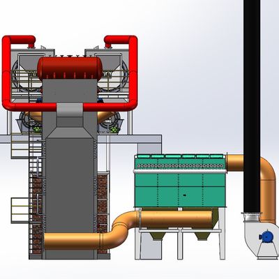 PLC điều khiển lò cacbon hóa kép nhiệt độ cao 400-600C