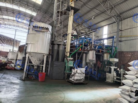 Máy đóng gói hạt 25KG-3t với hệ thống điều khiển PLC