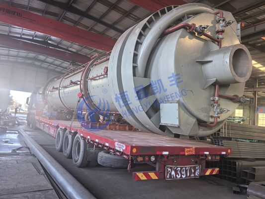 Công suất tối ưu lò kích hoạt cacbon với điều khiển tự động PLC và thép không gỉ 304
